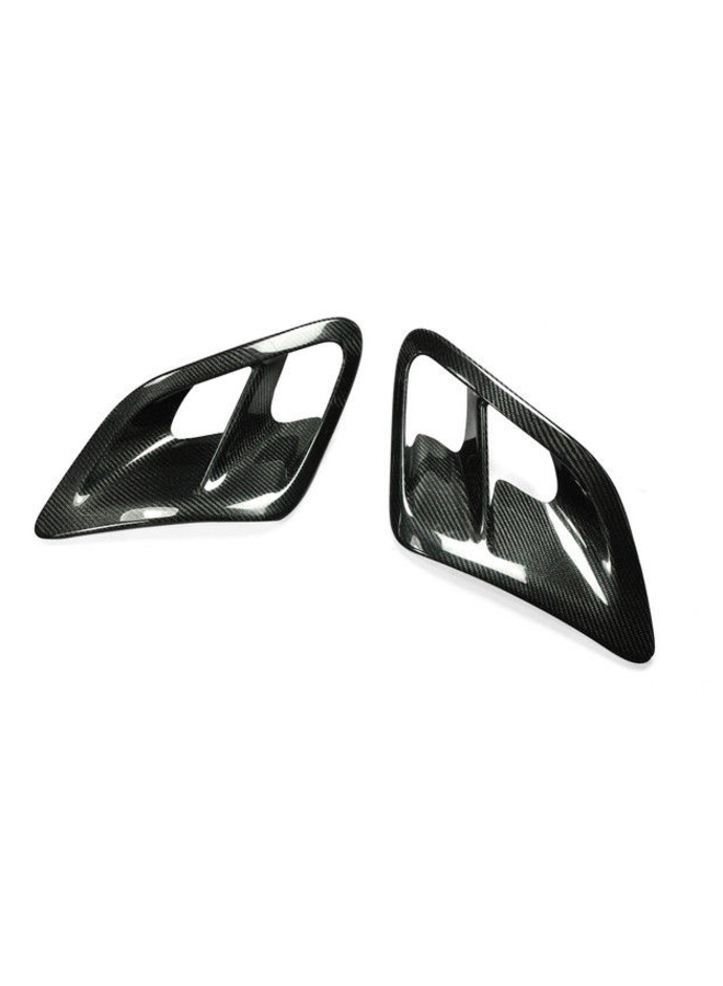 Toma de aire de carbono del Porsche 997 Turbo (S)