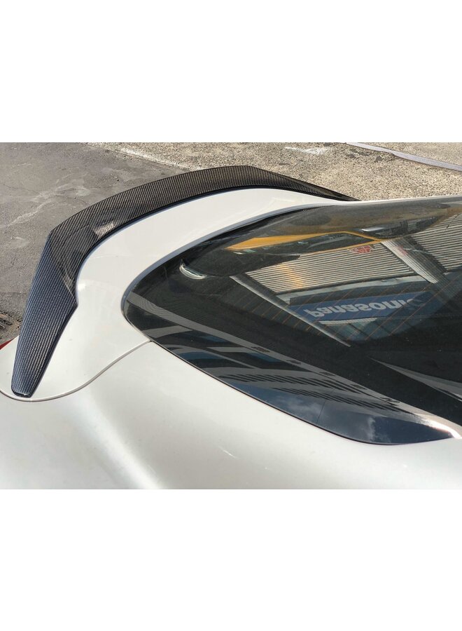 Labbro dello spoiler del bagagliaio in carbonio Toyota Supra A90
