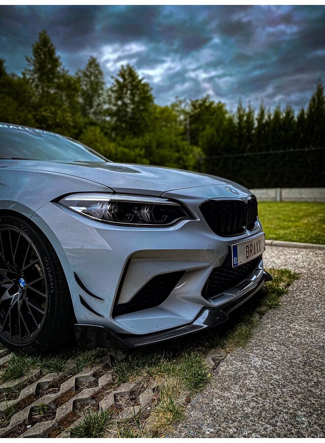 BMW M2 Competition CS Style front lip splitter