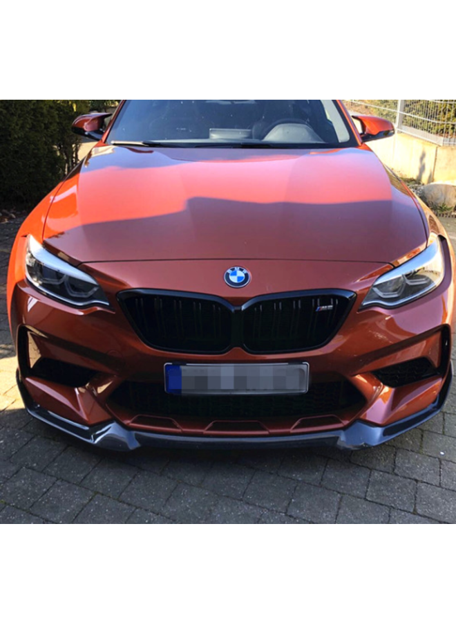 BMW M2 Competition CS Style front lip splitter
