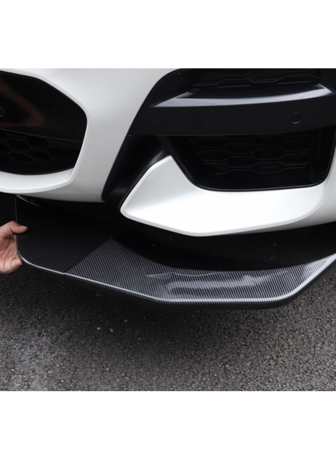 BMW G01 G02 X3 X4 Splitter paraurti anteriore in carbonio