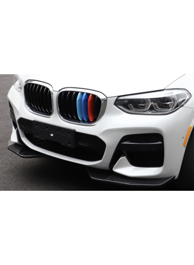 BMW G01 G02 X3 X4 Carbon front bumper splitters