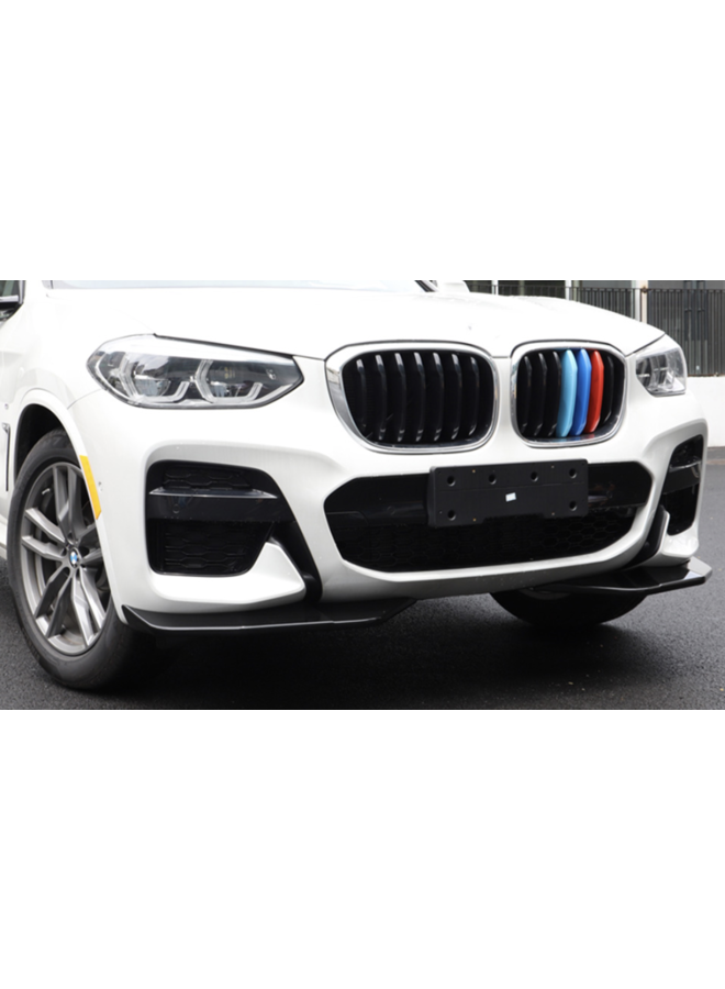 BMW G01 G02 X3 X4 Carbon front bumper splitters