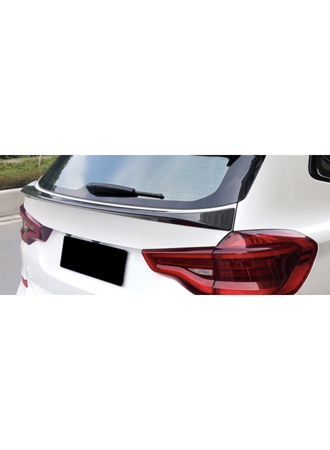 BMW G01 X3 Carbon trunk spoiler lip