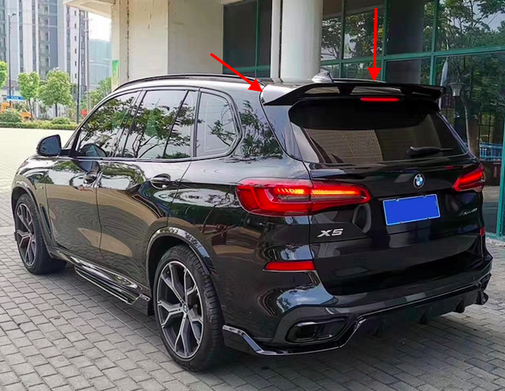 Becquet / Aileron Pour BMW X5 (E70) - : Votre Leader Français Pour Les Ailerons Et Becquets