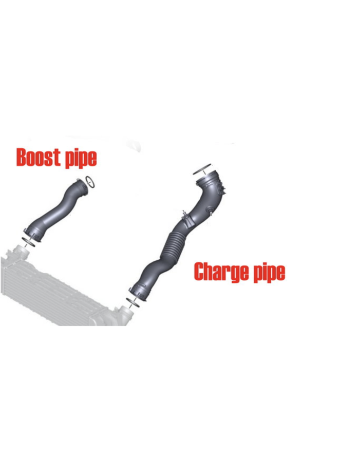 BMW N55 F2x F3x Boostpipe