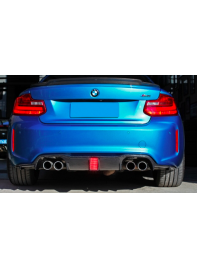 Diffusore KL in carbonio BMW M2 F87 M2C da competizione