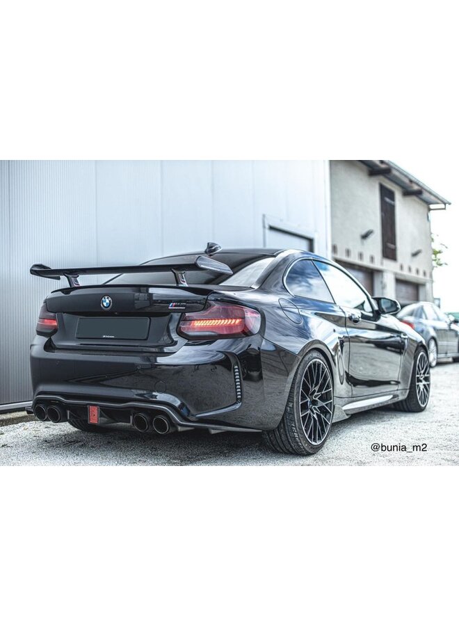 Diffusore KL in carbonio BMW M2 F87 M2C da competizione