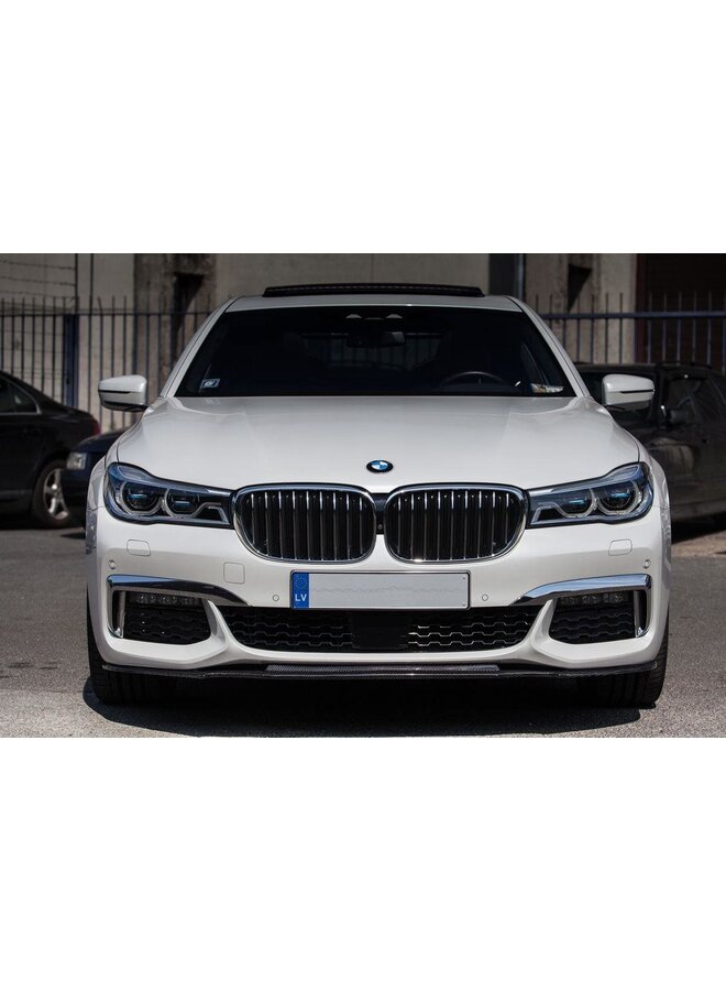 BMW G11 Carbon voorlip splitter