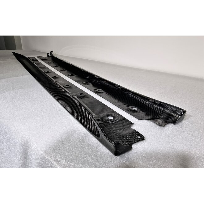 Saias laterais de carbono Porsche 911 991.1 991.2 GT3 RS Turbo