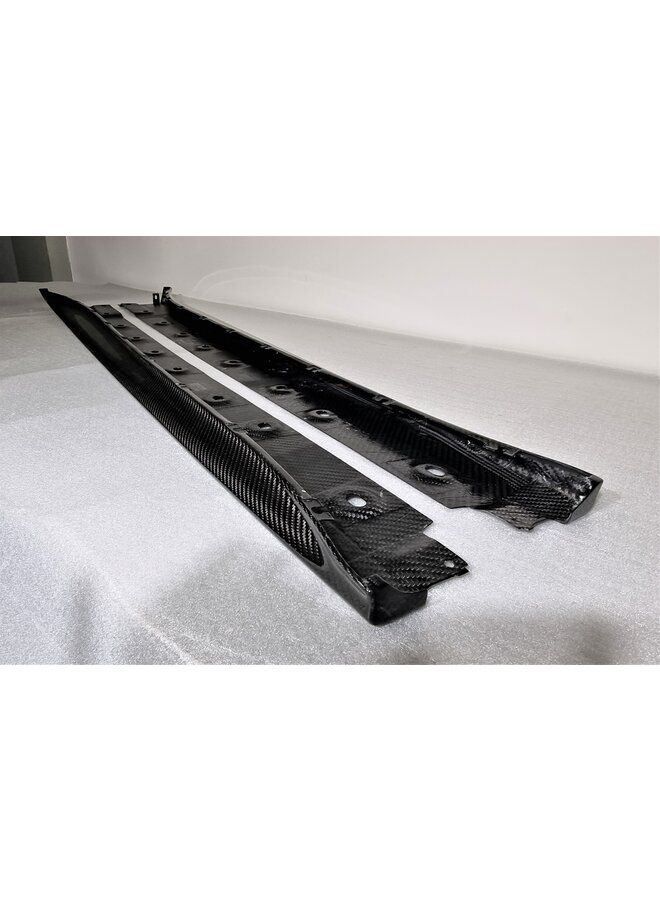 Carbon side skirts Porsche 911 991.1 991.2 GT3 RS Turbo