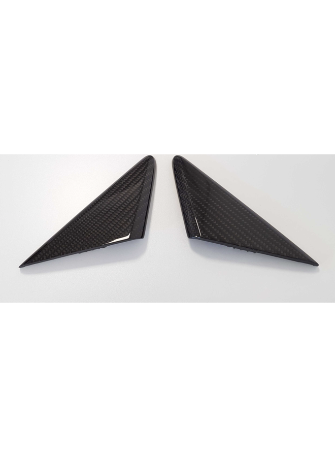 Porsche 991 981 718 carbon triangle mirror interior