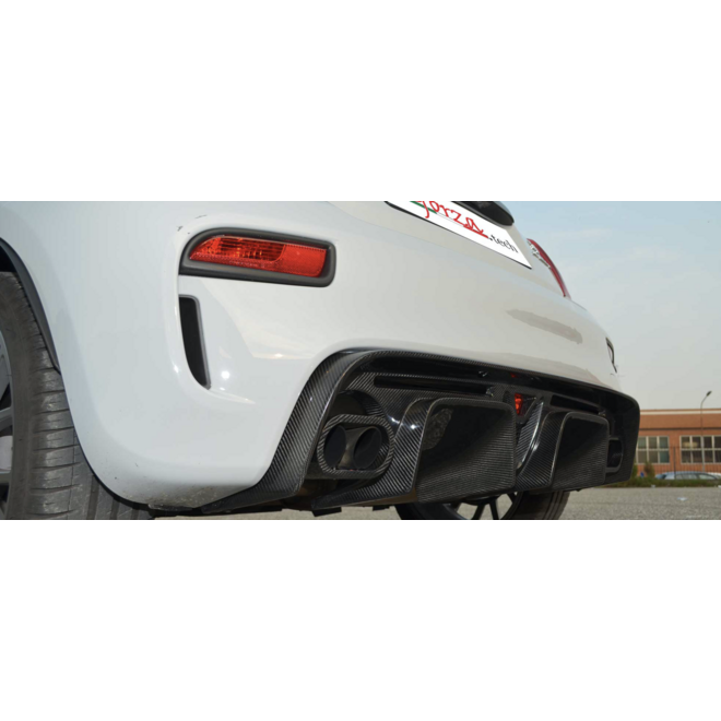 Diffusore in carbonio Fiat 595 Abarth
