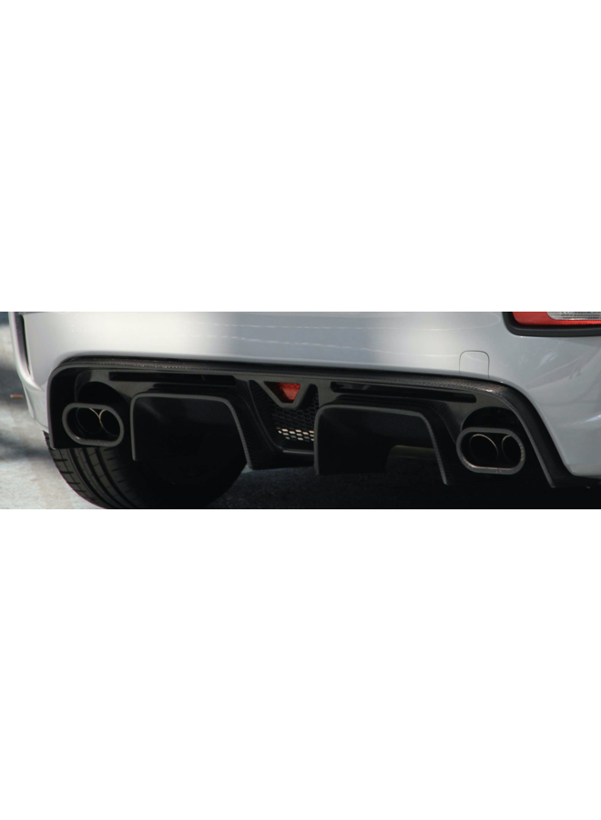 Fiat 595 Abarth Carbon exhaust tips