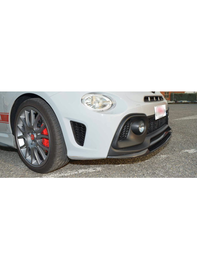 Fiat 595 Abarth Carbon Front Lip Splitter
