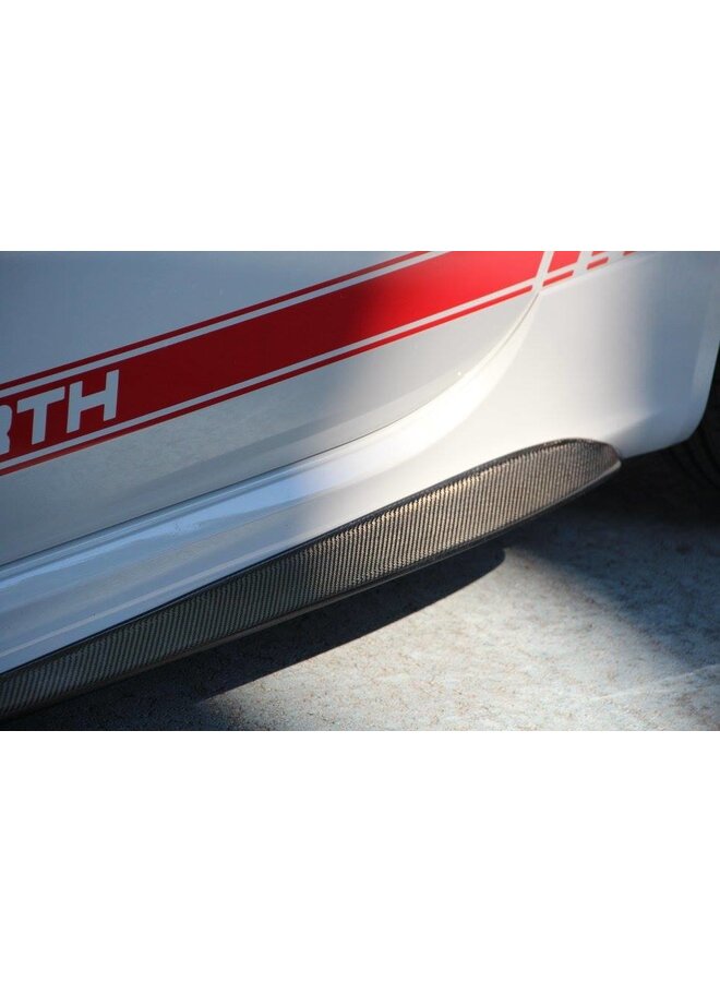 Fiat 595 Abarth carbon side skirts