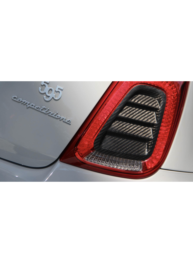 Copertura alette fanale posteriore Fiat 595 Abarth
