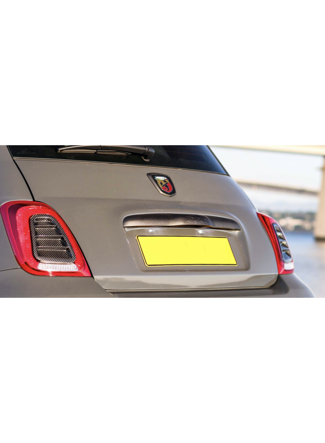 Fiat 595 Abarth tail lamp louvres cover