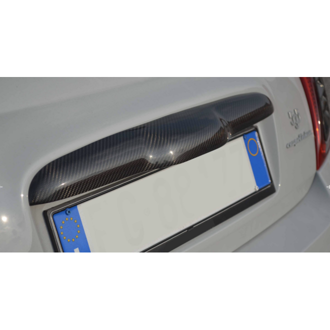 Faixa de porta-malas em carbono Fiat 500 595 Abarth