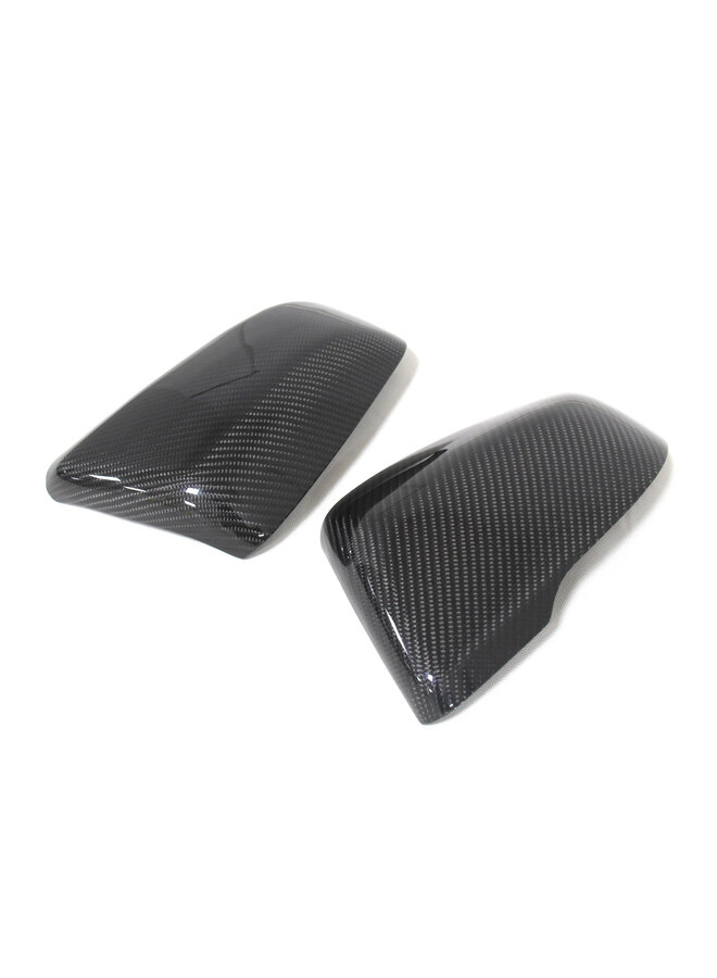 Coques de rétroviseurs carbone BMW Série 1 F40 & Toyota Supra A90