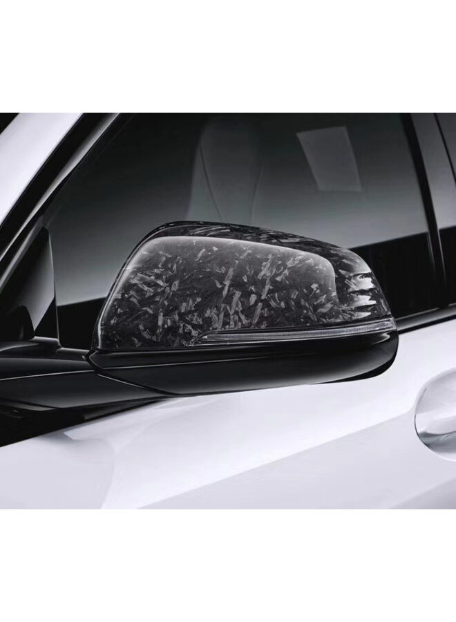 Cubiertas de espejos en carbono BMW Serie 1 F40 y Toyota Supra A90