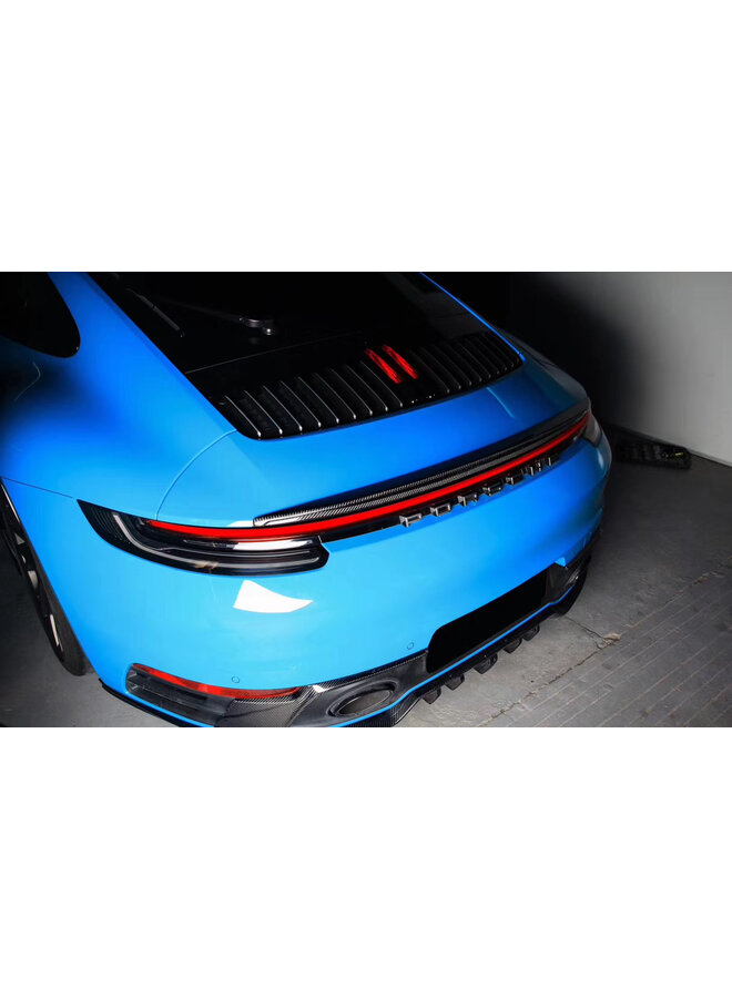 Carbon spoiler lip Porsche 992 911