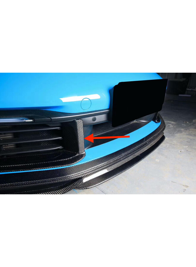 Carbon air scoop Porsche 992 911