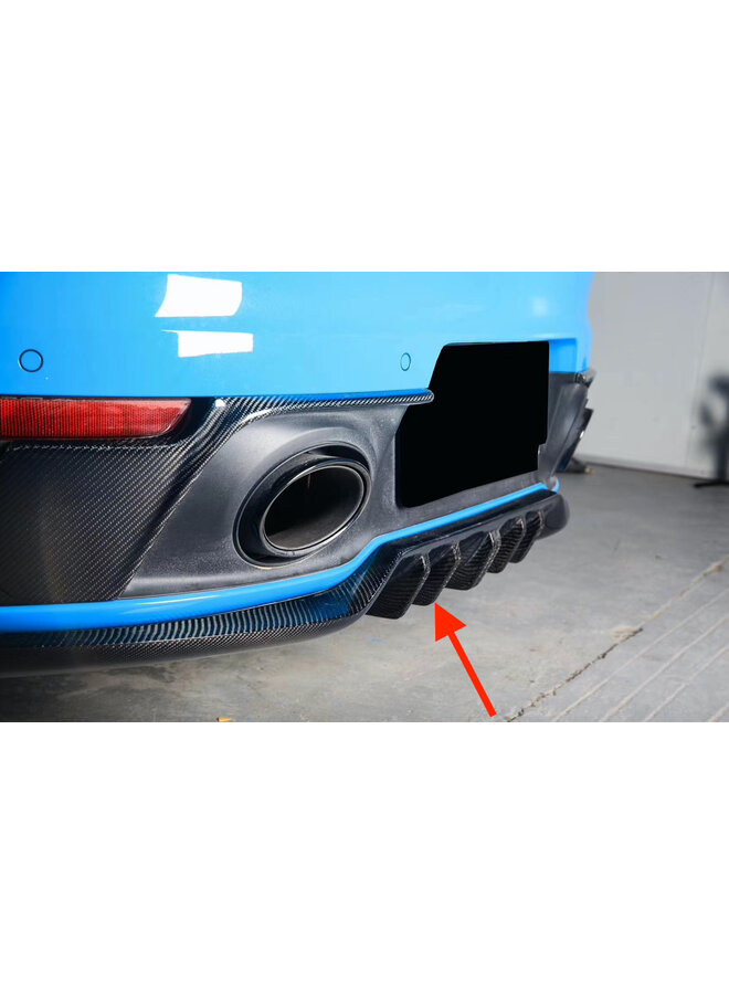 Carbon diffuser  Porsche 992 911