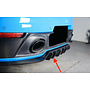 Porsche 992 911 Difusor de carbono