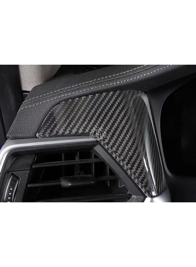 Conjunto de acabamento interior em fibra de carbono para BMW Série 3 G20 G21