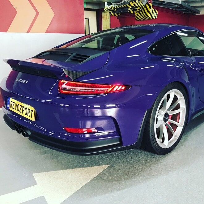 Carbon spoiler delete Porsche GT3 RS 991.1