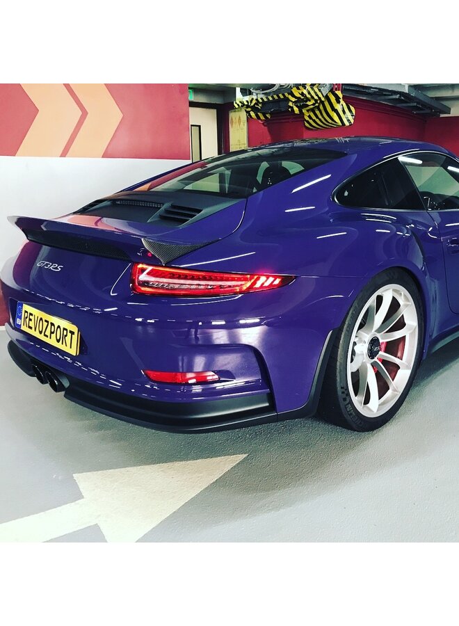 Eliminación del spoiler de carbono Porsche GT3 RS 991.1