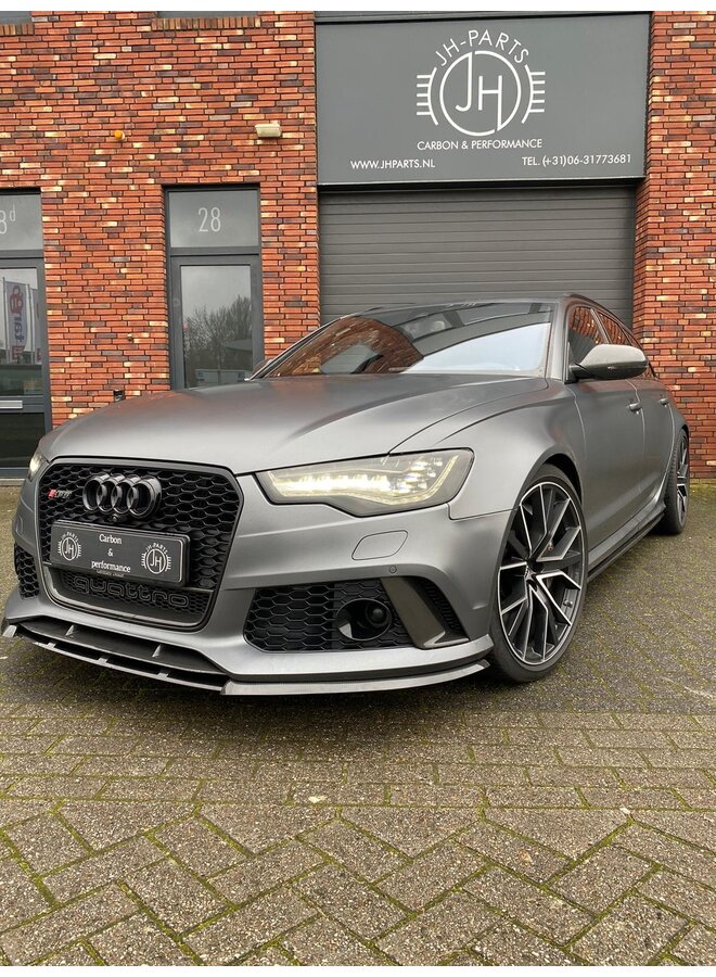 Audi RS6 C7 Labbro anteriore in carbonio