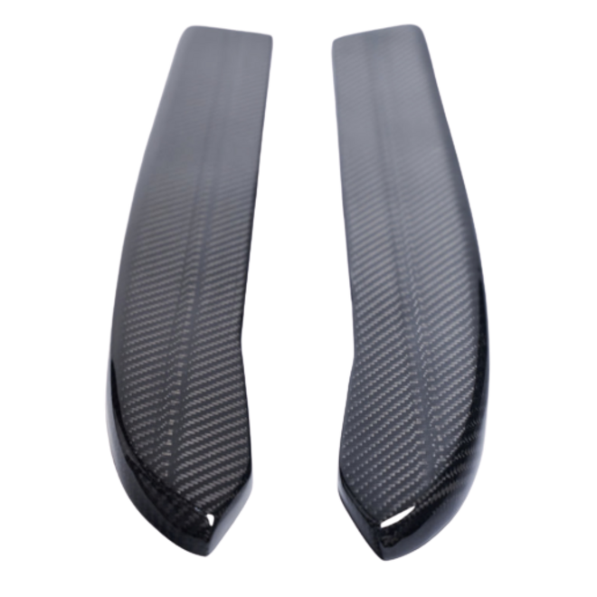 Faldones de parachoques trasero de carbono Audi RS6 C7