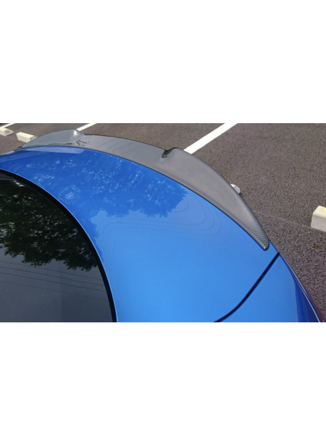 Lèvre de spoiler de coffre Alfa Romeo Guilia Carbon