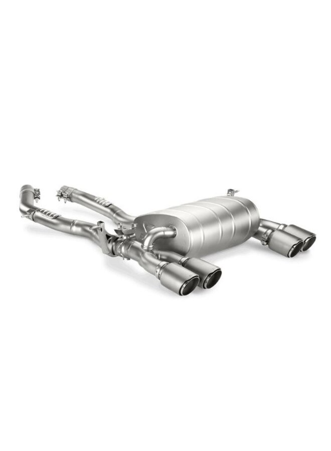 BMW F82 M4 Akrapovic slip on exhaust system