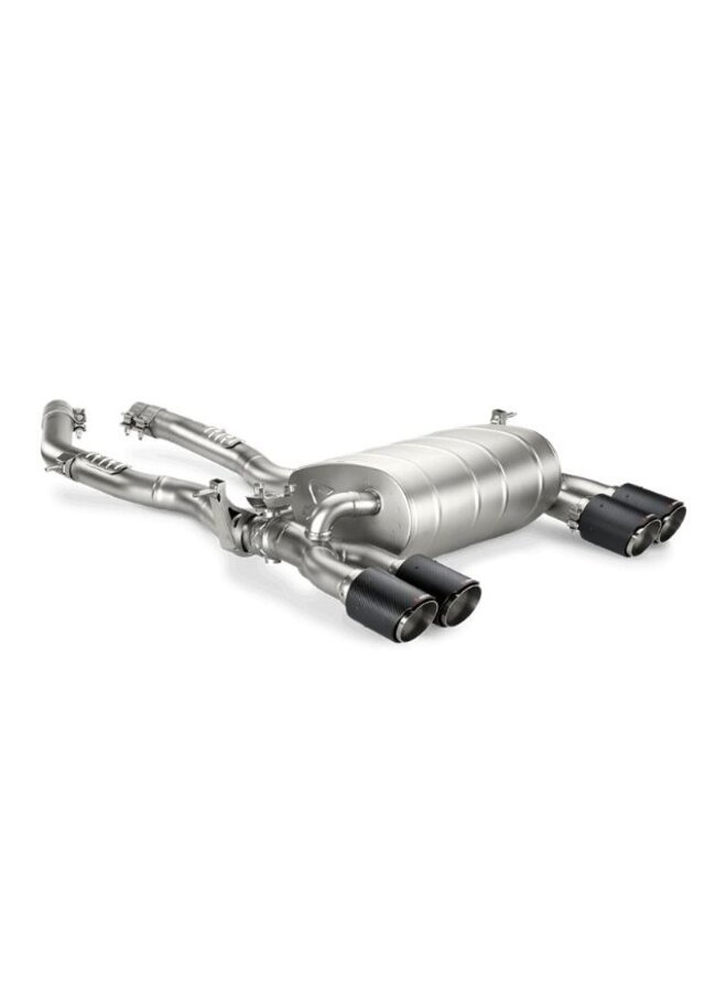 BMW F82 M4 Akrapovic slip on exhaust system