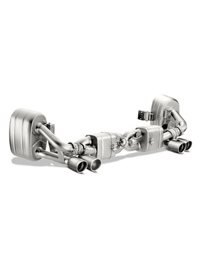 Akrapovic Slip-On Line (Titan) Porsche 911 Carrera (Cabriolet) / S / 4 / 4S / GTS (991)