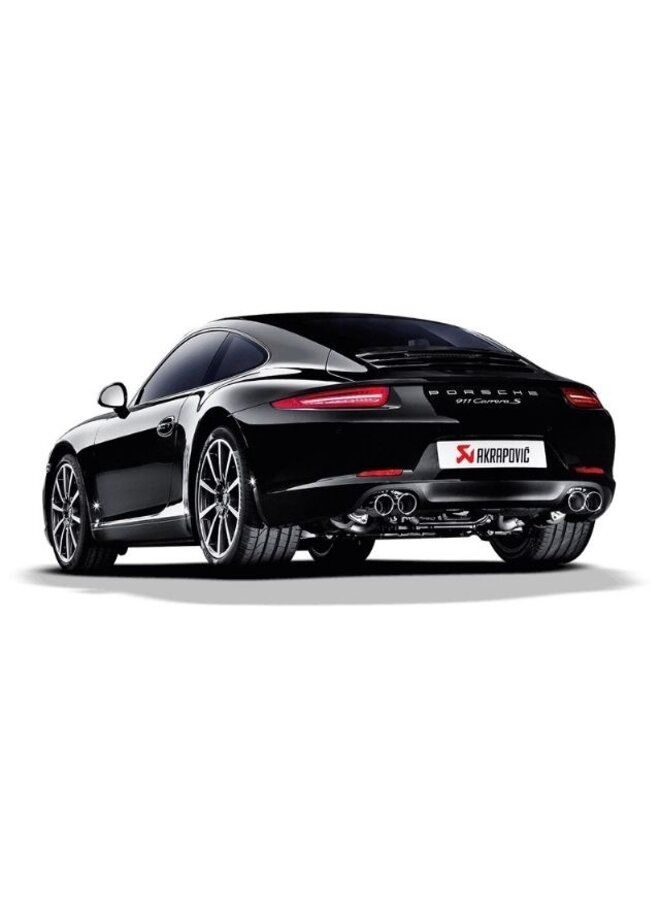 Akrapovic Slip-On Line (Titane) Porsche 911 Carrera (cabriolet) / S / 4 / 4S / GTS (991)