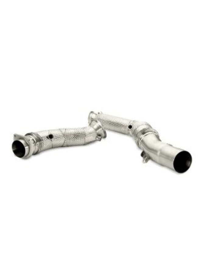 BMW F80 M3 Akrapovic desliza no tubo de descarga