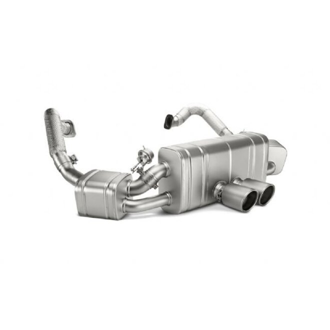 Sistema de escapamento Akrapovic Porsche 981 GT4 Spyder Cayman