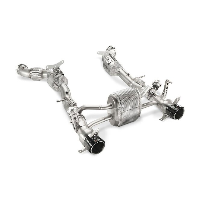 Sistema de escapamento Akrapovic Ferrari 488 GTB