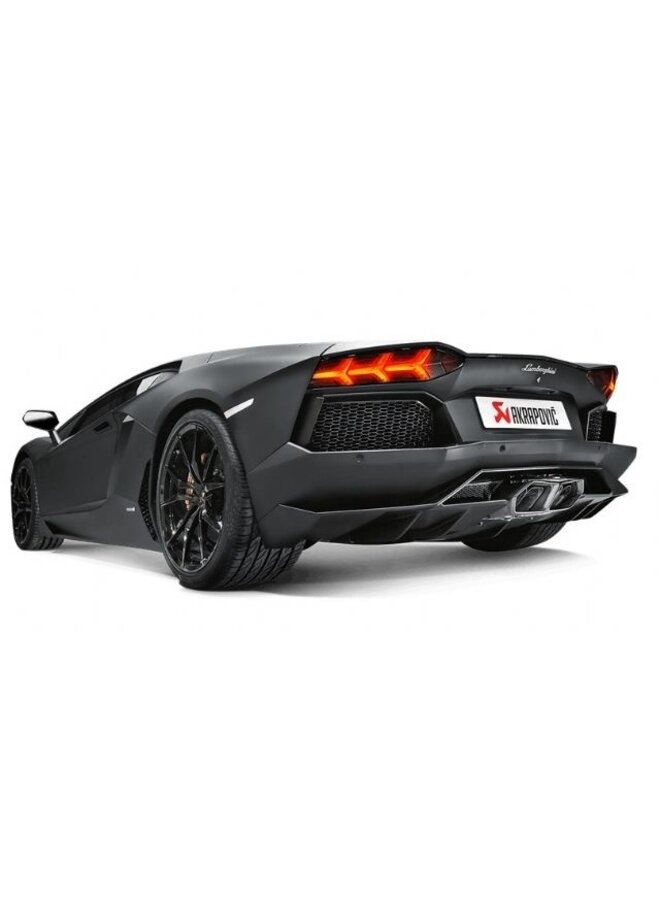 Akrapovic Slip-On Line (Titan) Lamborghini Aventador LP 700-4 2011 bis 2017