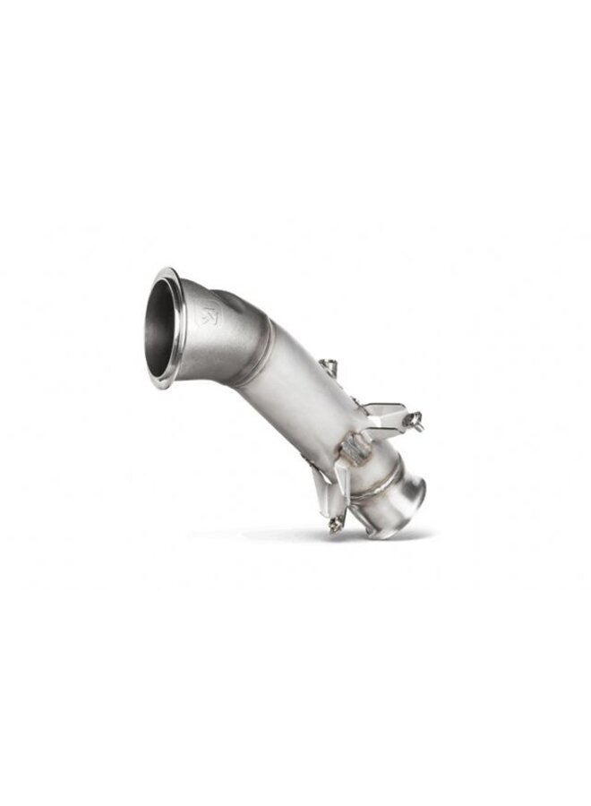 Bajante Akrapovic BMW F87 M2 sin gato acero inoxidable