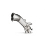 BMW F87 M2 Akrapovic downpipe without cat stainless steel