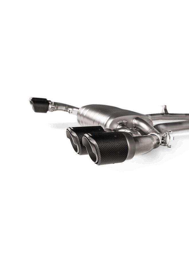 Akrapovic exhaust system BMW F97 X3M F98 X4M