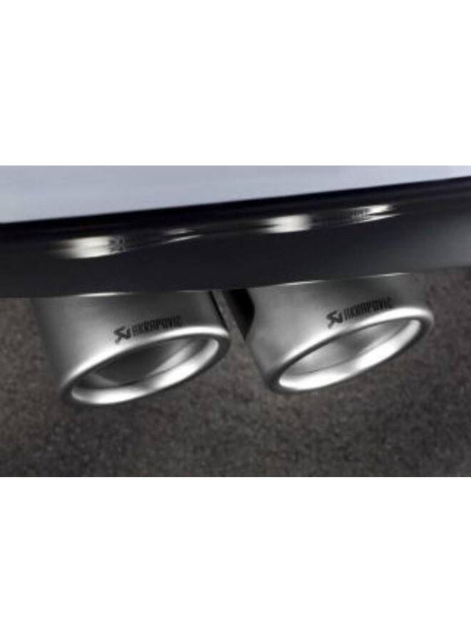 BMW E82 1M Akrapovic titanium evolution line exhaust system