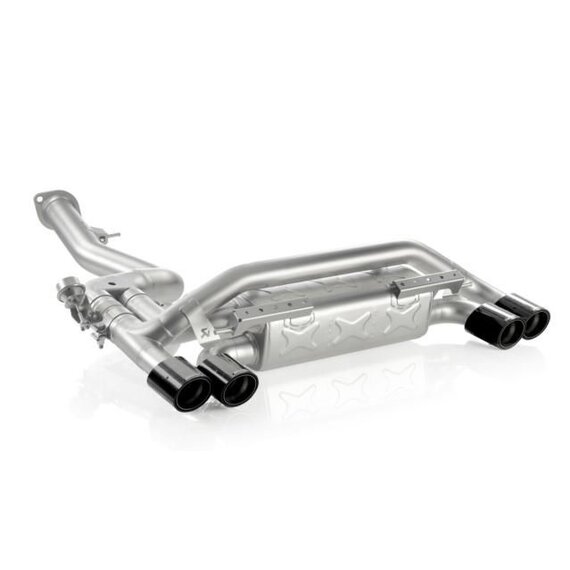 BMW E82 1M Sistema de escape Akrapovic de titanio (sin terminales)