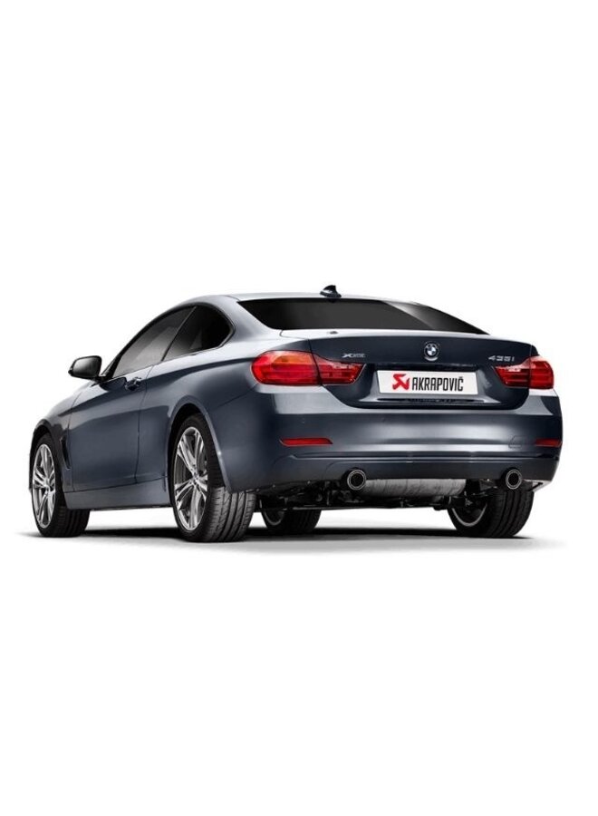 BMW F30 / F31, F32 335i / 435i akrapovic titanium evolution line uitlaatsysteem