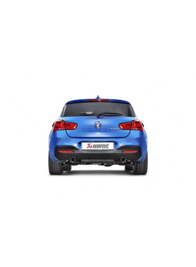 BMW F20 / F21 M140I Akrapovic evolution line uitlaatsysteem roestvrij staal